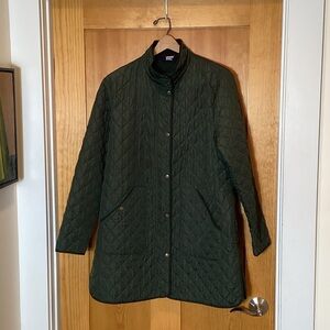Land’s End Diamond Quilt Coat